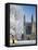 UK, England, Cambridgeshire, Cambridge, the Backs, King's College Chapel in Winter-Alan Copson-Framed Premier Image Canvas