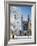 UK, England, Cambridgeshire, Cambridge, the Backs, King's College Chapel in Winter-Alan Copson-Framed Photographic Print