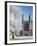 UK, England, Cambridgeshire, Cambridge, the Backs, King's College Chapel in Winter-Alan Copson-Framed Photographic Print