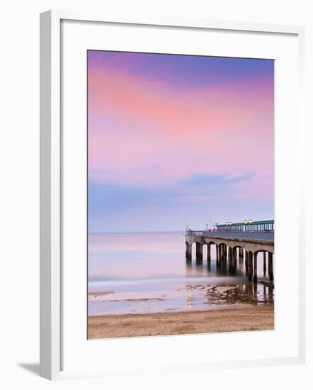UK, England, Dorset, Bournemouth, Boscombe Pier-Alan Copson-Framed Photographic Print