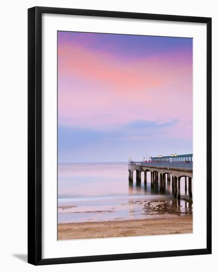 UK, England, Dorset, Bournemouth, Boscombe Pier-Alan Copson-Framed Photographic Print