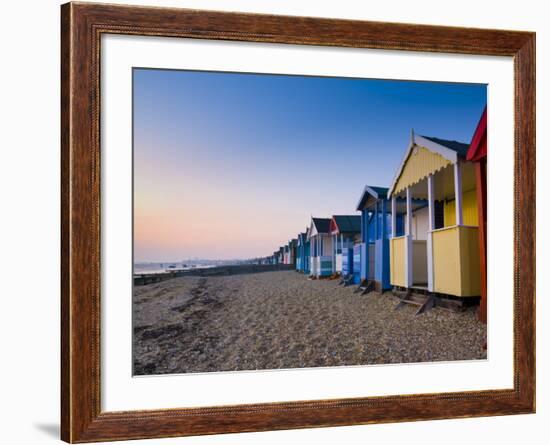 UK, England, Essex, Thames Estuary, Southend, Shoeburyness-Alan Copson-Framed Photographic Print