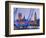 UK, England, London, London Eye, Houses of Parliament and Big Ben-Alan Copson-Framed Photographic Print