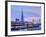 UK, England, London, River Thames, the Shard and Tower Bridge-Alan Copson-Framed Photographic Print