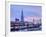 UK, England, London, River Thames, the Shard and Tower Bridge-Alan Copson-Framed Photographic Print