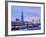 UK, England, London, River Thames, the Shard and Tower Bridge-Alan Copson-Framed Photographic Print