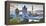 UK, England, London, River Thames, Tower Bridge and the Shard, by Architect Renzo Piano-Alan Copson-Framed Premier Image Canvas