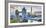 UK, England, London, River Thames, Tower Bridge and the Shard, by Architect Renzo Piano-Alan Copson-Framed Photographic Print