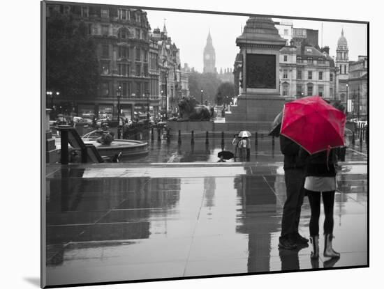 Uk, England, London, Trafalgar Square-Alan Copson-Mounted Photographic Print