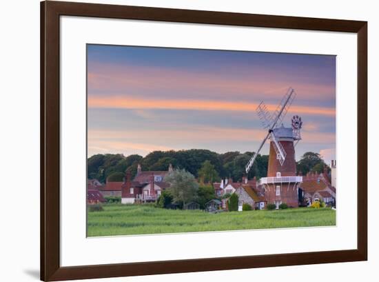 UK, England, Norfolk, North Norfolk, Cley-next-the-Sea, Cley Windmill-Alan Copson-Framed Photographic Print