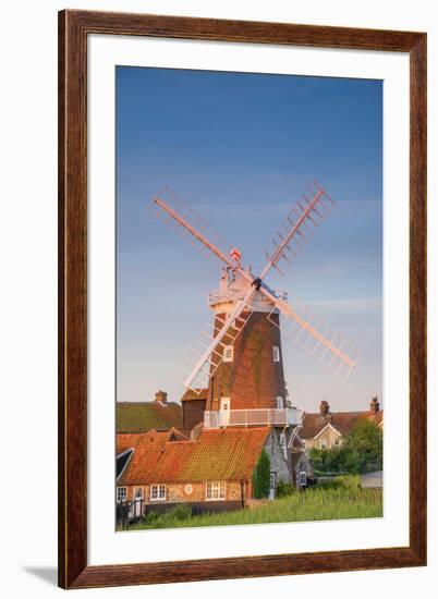 UK, England, Norfolk, North Norfolk, Cley-next-the-Sea, Cley Windmill-Alan Copson-Framed Photographic Print