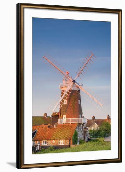 UK, England, Norfolk, North Norfolk, Cley-next-the-Sea, Cley Windmill-Alan Copson-Framed Photographic Print