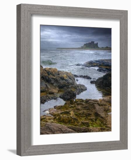 UK, England, Northumberland, Bamburgh Castle-Alan Copson-Framed Photographic Print