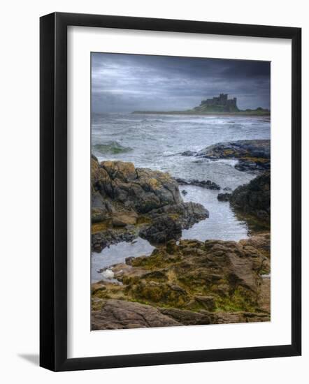 UK, England, Northumberland, Bamburgh Castle-Alan Copson-Framed Photographic Print