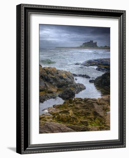 UK, England, Northumberland, Bamburgh Castle-Alan Copson-Framed Photographic Print