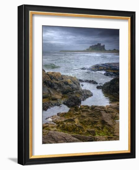 UK, England, Northumberland, Bamburgh Castle-Alan Copson-Framed Photographic Print