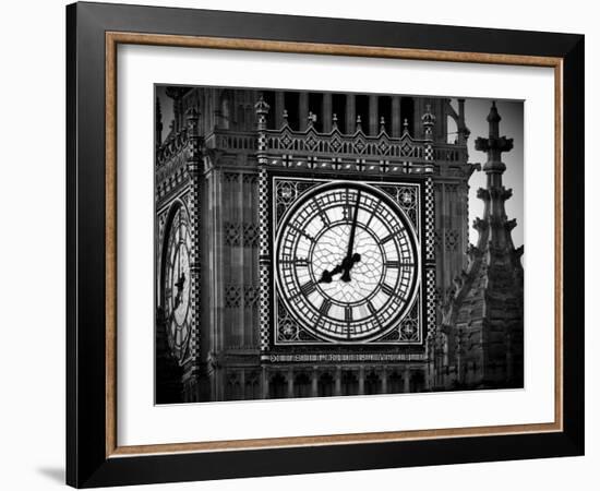 Uk, London, Big Ben and Houses of Parliament-Alan Copson-Framed Photographic Print