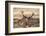 UK, London, Richmond Park. The King's Deer (Red Deer) are native to the UK.-Richard Wright-Framed Photographic Print
