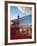 Uk, London, Trafalgar Square, Nelson's Column and Blurred Bus-Alan Copson-Framed Photographic Print