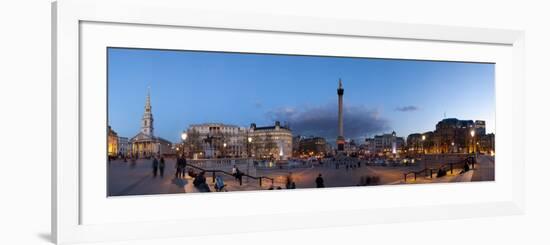 Uk, London, Trafalgar Square-Alan Copson-Framed Photographic Print
