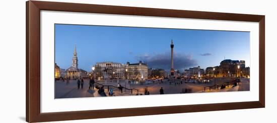 Uk, London, Trafalgar Square-Alan Copson-Framed Photographic Print