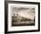 UK, London, Wharf at Westminister Bridge-Jacques-Laurent Agasse-Framed Giclee Print