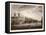 UK, London, Wharf at Westminister Bridge-Jacques-Laurent Agasse-Framed Premier Image Canvas