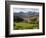 Uk, North Wales, Snowdonia; the Snowdon Horseshoe Rises Above Llyn Mymbr-John Warburton-lee-Framed Photographic Print