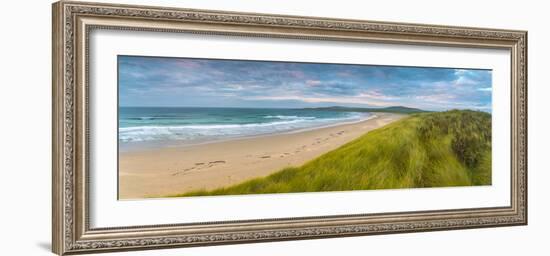 UK, Scotland, Argyll and Bute, Islay, Machir Bay from Sand Dunes-Alan Copson-Framed Photographic Print