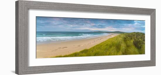 UK, Scotland, Argyll and Bute, Islay, Machir Bay from Sand Dunes-Alan Copson-Framed Photographic Print