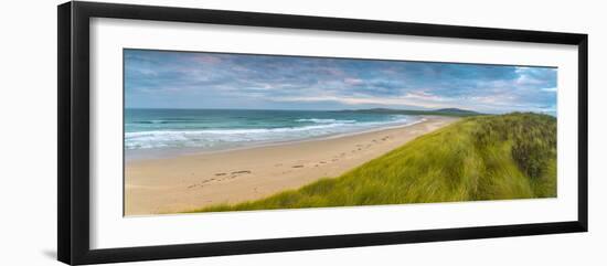 UK, Scotland, Argyll and Bute, Islay, Machir Bay from Sand Dunes-Alan Copson-Framed Photographic Print