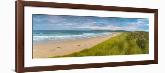 UK, Scotland, Argyll and Bute, Islay, Machir Bay from Sand Dunes-Alan Copson-Framed Photographic Print