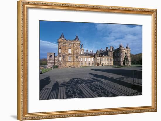 Uk, Scotland, Edinburgh, Parliament Building-null-Framed Giclee Print