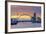 UK, Scotland, Glasgow, River Clyde, Finnieston Crane and the Clyde Arc, Nicknamed Squinty Bridge-Alan Copson-Framed Photographic Print
