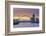 UK, Scotland, Glasgow, River Clyde, Finnieston Crane and the Clyde Arc, Nicknamed Squinty Bridge-Alan Copson-Framed Photographic Print