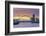 UK, Scotland, Glasgow, River Clyde, Finnieston Crane and the Clyde Arc, Nicknamed Squinty Bridge-Alan Copson-Framed Photographic Print