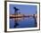 UK, Scotland, Glasgow, River Clyde, Finnieston Crane and the Clyde Arc, Nicknamed the Squinty Bridg-Alan Copson-Framed Photographic Print