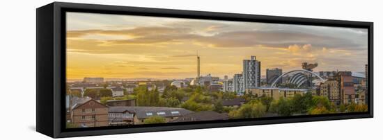 UK, Scotland, Glasgow, Scottish Exhibition and Conference Centre Secc-Alan Copson-Framed Premier Image Canvas