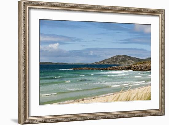 Uk, Scotland, Outer Hebrides, Harris. Ceilebost Beach-John Warburton-lee-Framed Photographic Print