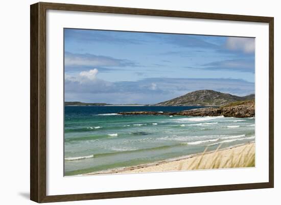 Uk, Scotland, Outer Hebrides, Harris. Ceilebost Beach-John Warburton-lee-Framed Photographic Print