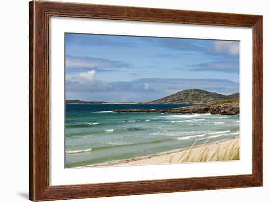 Uk, Scotland, Outer Hebrides, Harris. Ceilebost Beach-John Warburton-lee-Framed Photographic Print