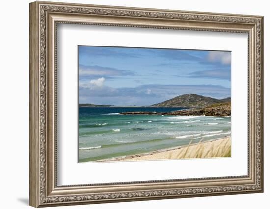 Uk, Scotland, Outer Hebrides, Harris. Ceilebost Beach-John Warburton-lee-Framed Photographic Print