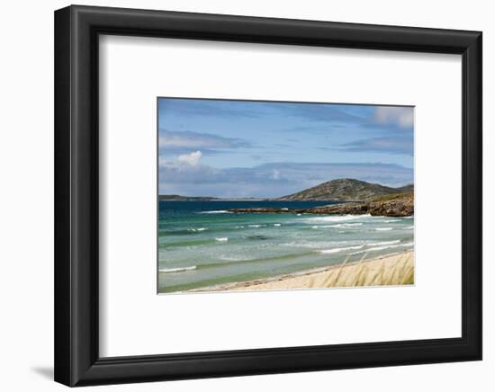 Uk, Scotland, Outer Hebrides, Harris. Ceilebost Beach-John Warburton-lee-Framed Photographic Print