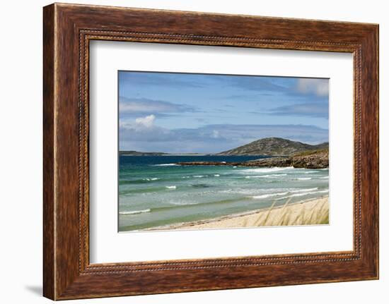 Uk, Scotland, Outer Hebrides, Harris. Ceilebost Beach-John Warburton-lee-Framed Photographic Print