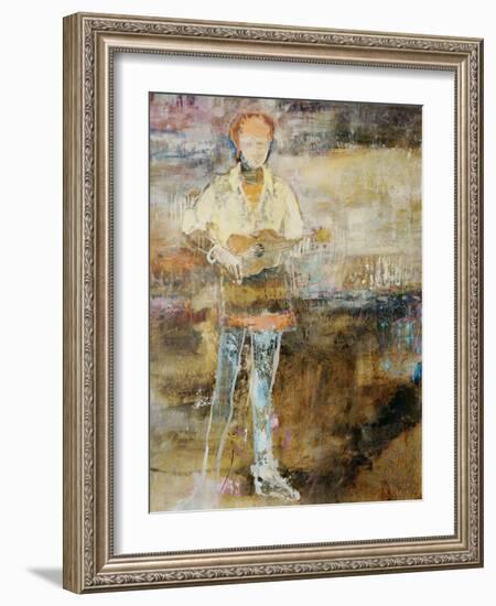 Uke Player-Jodi Maas-Framed Giclee Print