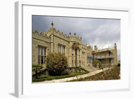 Ukraine, Crimea, Alupka, Surroundings of Yalta, Vorontsov's Palace-null-Framed Giclee Print