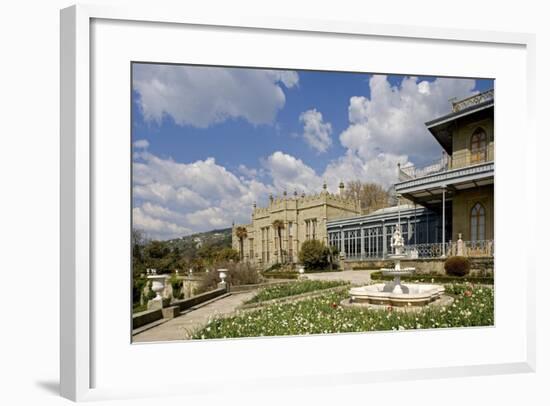 Ukraine, Crimea, Alupka, Surroundings of Yalta, Vorontsov's Palace-null-Framed Giclee Print