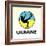 Ukraine Soccer-null-Framed Giclee Print