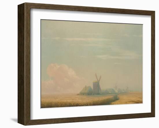 Ukrainian Harvest, 1857-Ivan Konstantinovich Aivazovsky-Framed Giclee Print