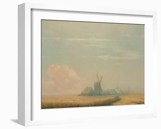 Ukrainian Harvest, 1857-Ivan Konstantinovich Aivazovsky-Framed Giclee Print